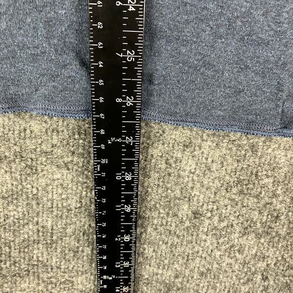 L.L. Bean Henley Shirt Mens XL Blue Long Sleeve Pullover Cotton Casual Vintage - Picture 4 of 7